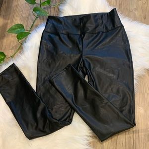 Faux Leather Leggings
